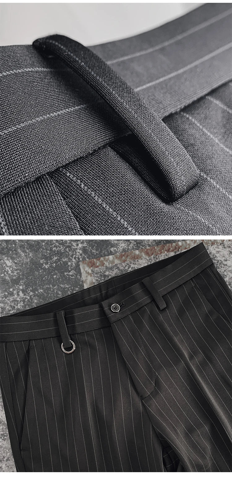Men Suit Pants Formal Trousers Pantalone Hombre
