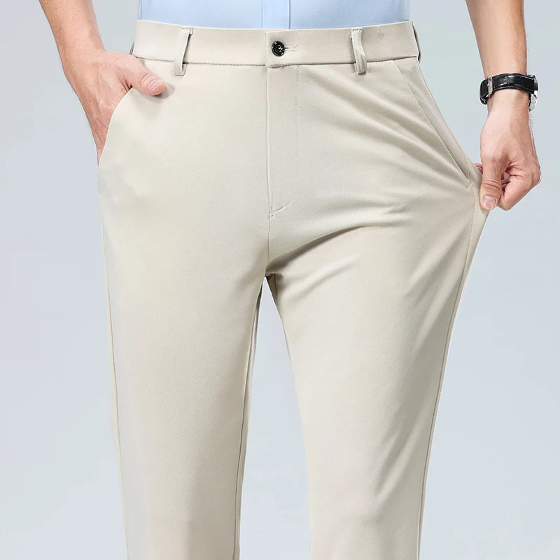 Casual Pants Black Wine