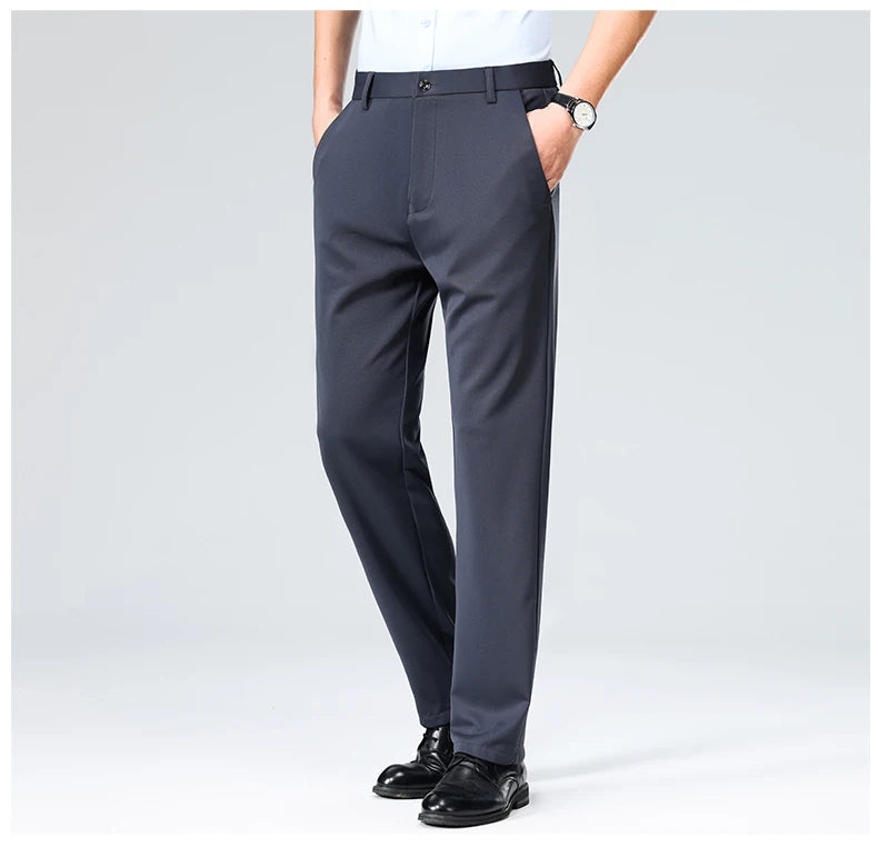 Casual Pants Black Wine