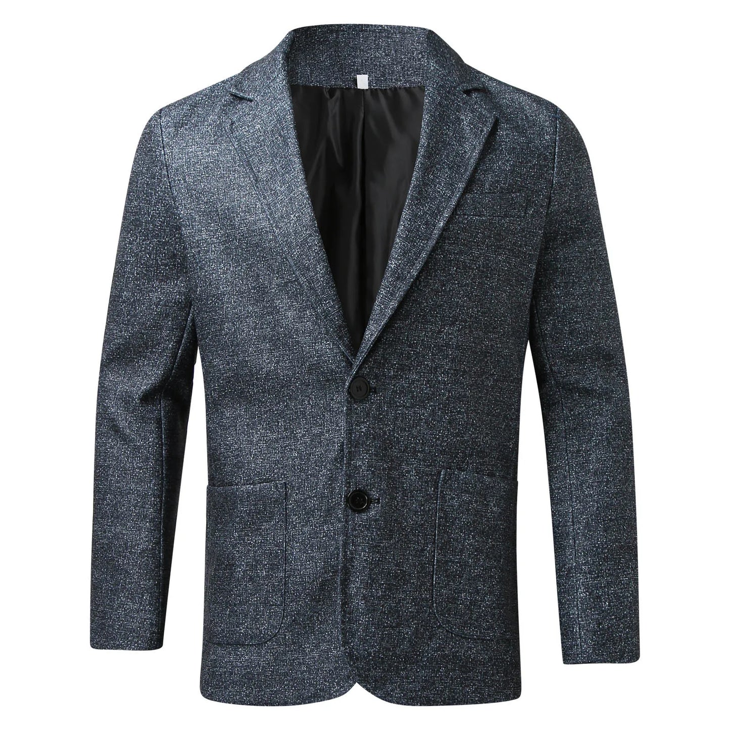 2025 Men's Plaid Blazer Jacket England Style Retro Long Sleeve Business Office Suit Jacket Fashion Simple Outerwear Jacket Male