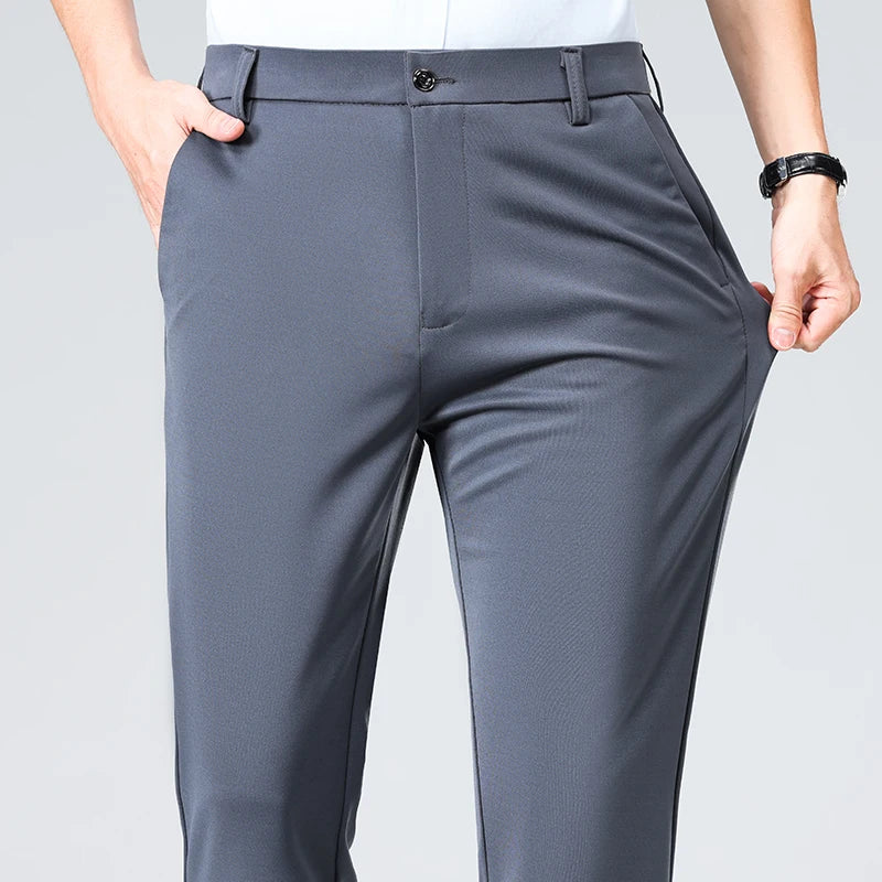 Casual Pants Black Wine