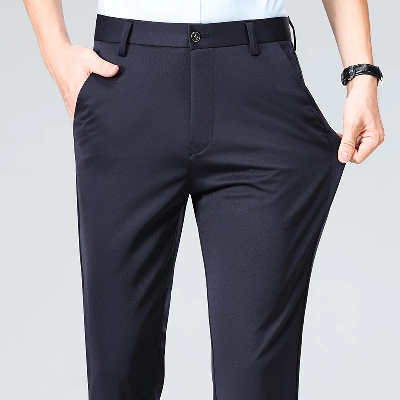 Casual Pants Black Wine