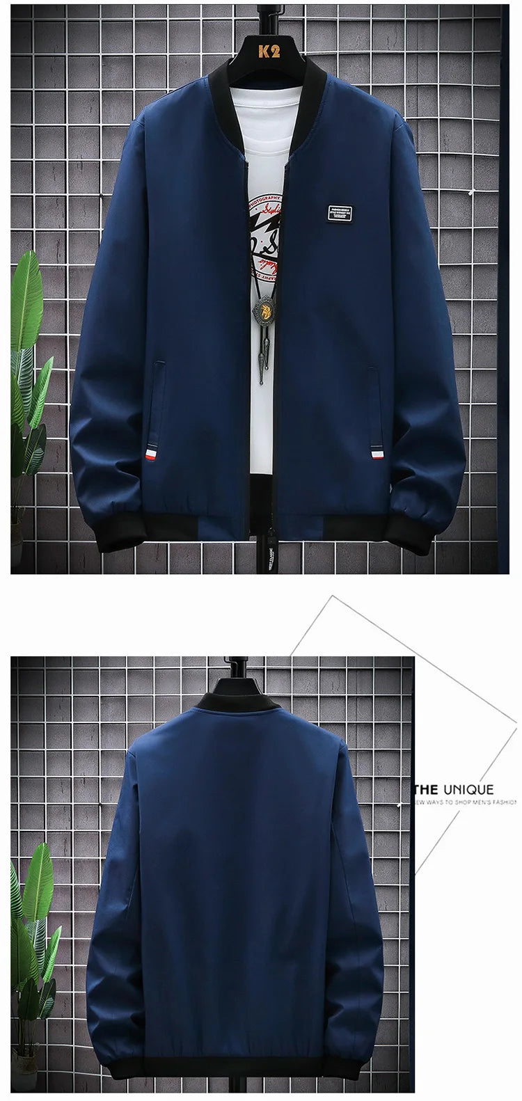Leisure Jacket Style Fashion Windproof Jacket