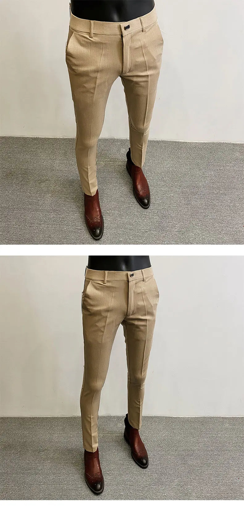 Men Suit Pants Formal Trousers Pantalone Hombre