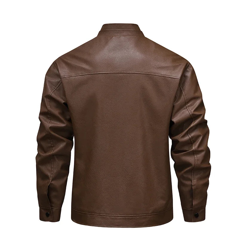 Men's Vintage Warm Biker Jacket Autumn/Winter