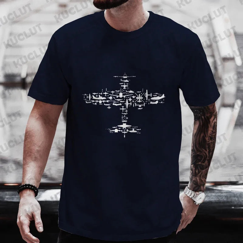 Men Clothing Oversized Graphic T Shirt