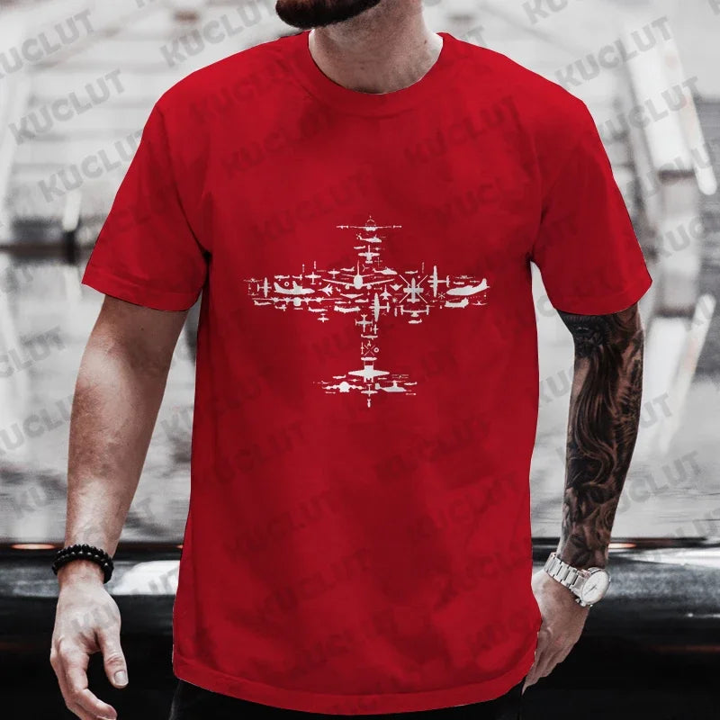 Men Clothing Oversized Graphic T Shirt