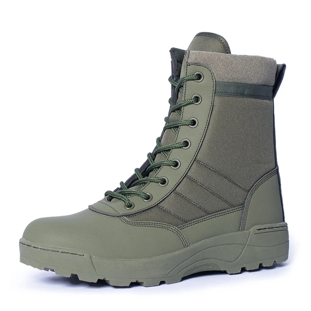 New Tactical Boots Men Sneaker Boots Special Force Desert Combat Boots Outdoor Hiking Boots Ankle Shoes Men Work Safty Shoes