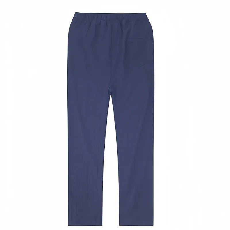 Men's Cotton Linen Pants Joggers Sweatpants