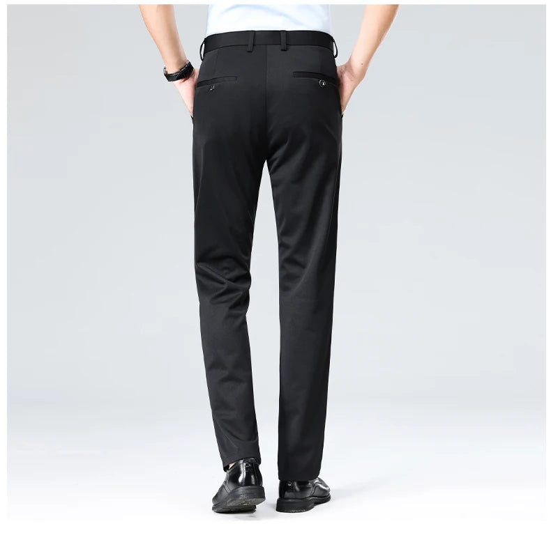 Casual Pants Black Wine