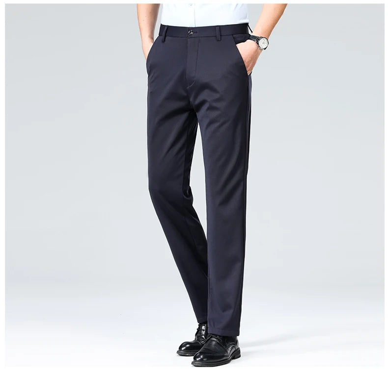 Casual Pants Black Wine