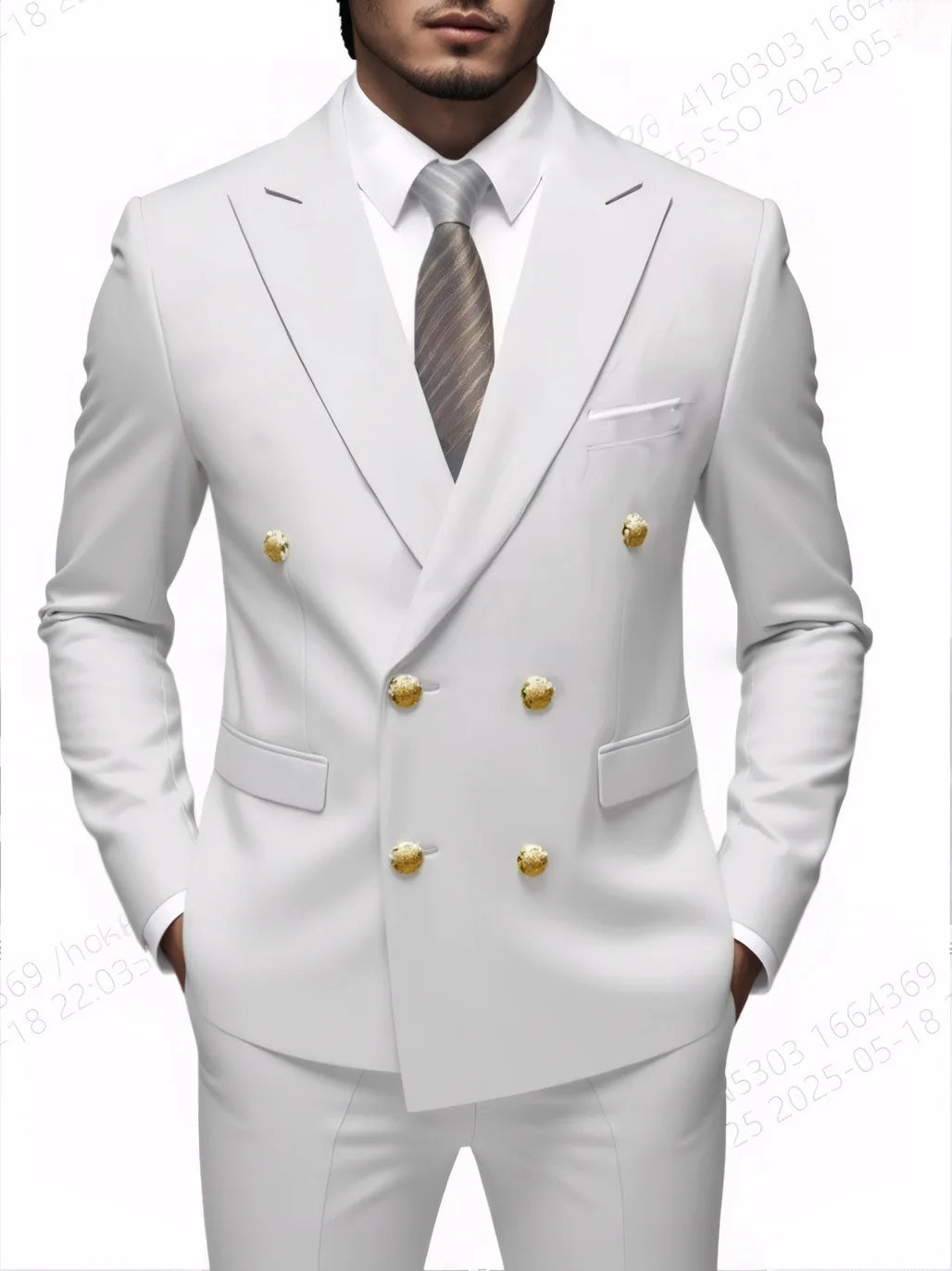 Suit Men's Fashionable Gentleman (Blazer + Trousers)