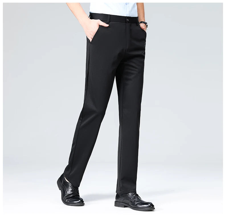 Casual Pants Black Wine