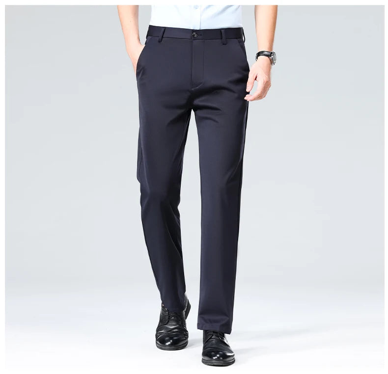 Casual Pants Black Wine