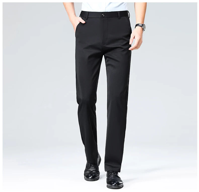 Casual Pants Black Wine