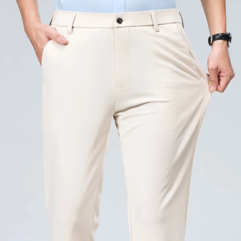 Casual Pants Black Wine