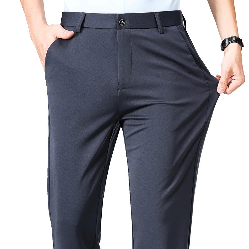 Casual Pants Black Wine