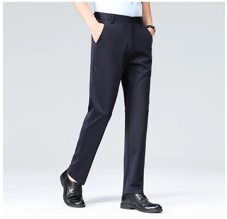 Casual Pants Black Wine