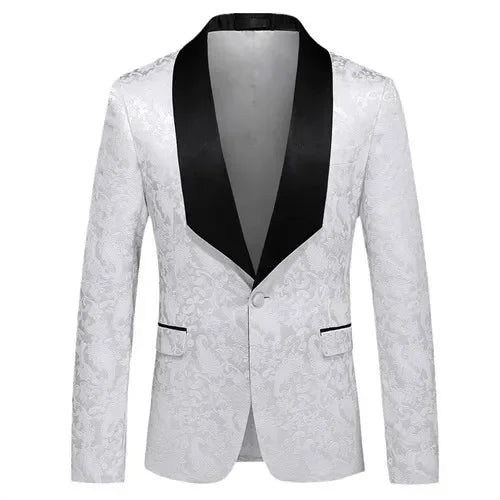 Double-breasted Men's Suit Tuxedo