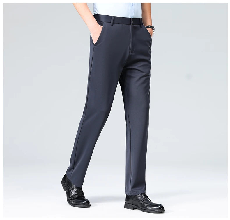 Casual Pants Black Wine