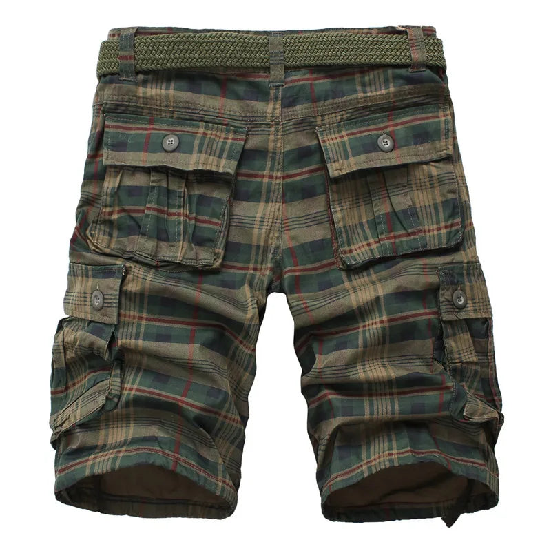 Men Shorts Casual Shorts Military Short Pants Male Bermuda Cargo Overalls
