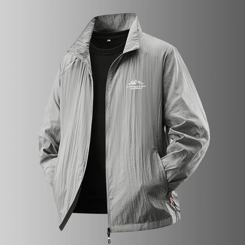 Protection Casual Breathable Sports Windproof Water-Resistant Ultrathin Jacket Outdoor
