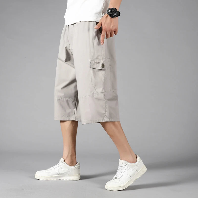 Men Cotton Cargo Shorts