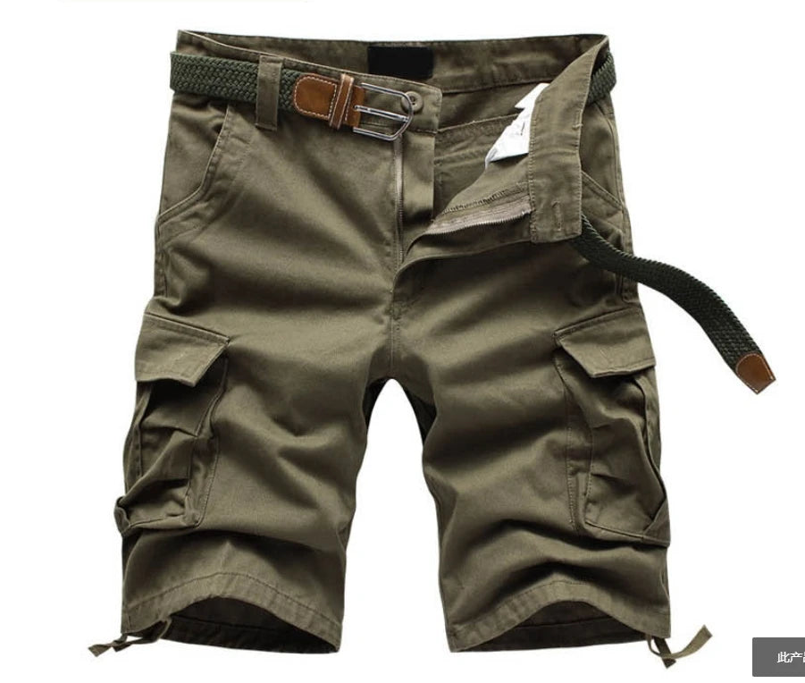 Men Shorts Casual Shorts Military Short Pants Male Bermuda Cargo Overalls