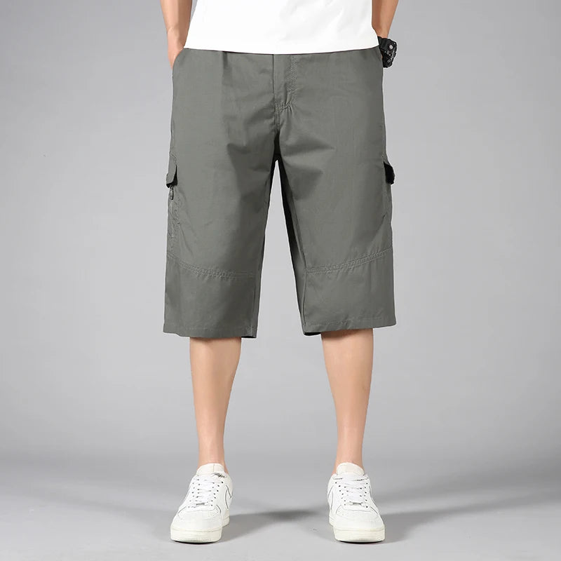 Men Cotton Cargo Shorts