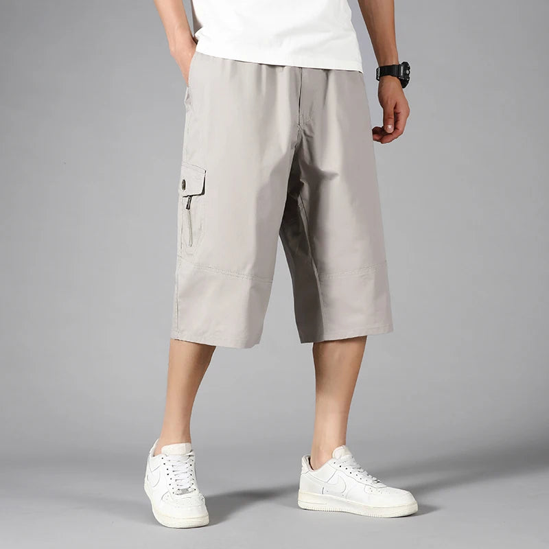 Men Cotton Cargo Shorts