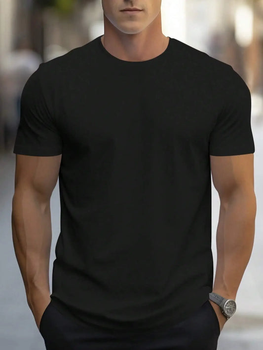 Hot Sale Solid Color High Quality Print T-Shirts