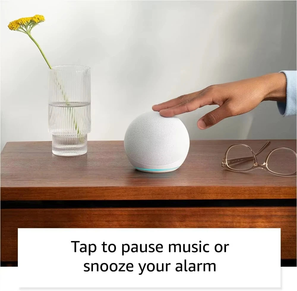 Alaxe Small Bluetooth Speaker Echo Dot 5Th Outdoor Wireless Bluetooth Generation Mini Rgb Speaker Home Subwoofer Spherical