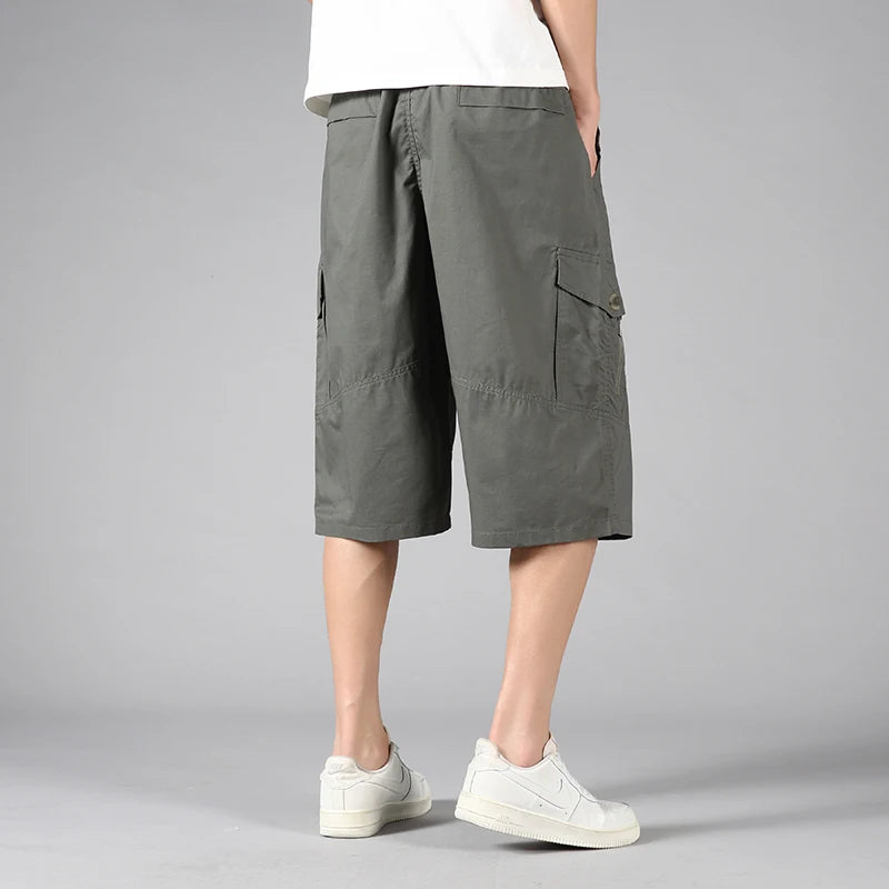 Men Cotton Cargo Shorts