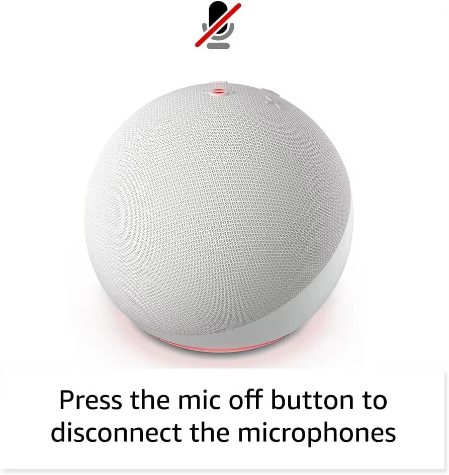 Alaxe Small Bluetooth Speaker Echo Dot 5Th Outdoor Wireless Bluetooth Generation Mini Rgb Speaker Home Subwoofer Spherical
