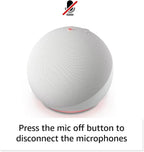 Alaxe Small Bluetooth Speaker Echo Dot 5Th Outdoor Wireless Bluetooth Generation Mini Rgb Speaker Home Subwoofer Spherical