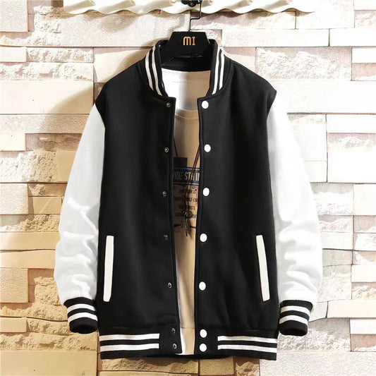 Jacket Loose Oversize S-5XL Clothes Men Uniform Street Warm Fleece Soft Jackets