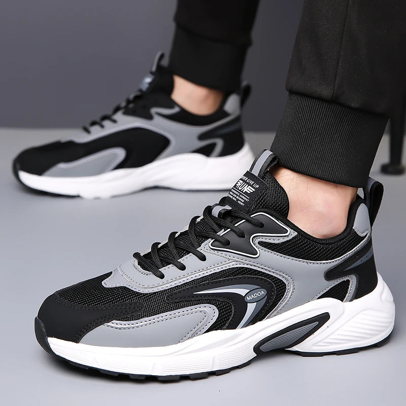 High Quality Sport Casual Sneakers Men Breathable Running Shoes Men's Trainer Basketball Shoes Male Platform Social Sneakers Man