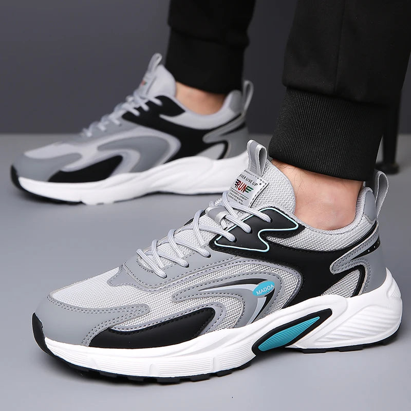High Quality Sport Casual Sneakers Men Breathable Running Shoes Men's Trainer Basketball Shoes Male Platform Social Sneakers Man