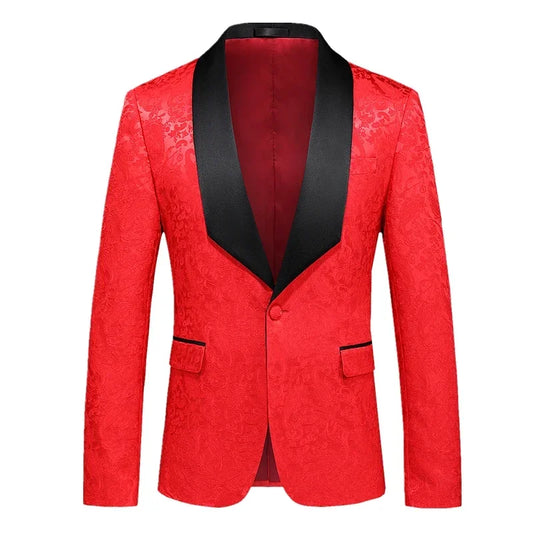 Double-breasted Men's Suit Tuxedo