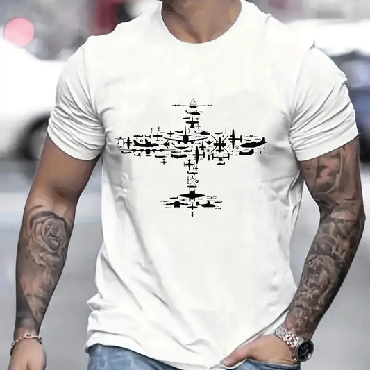 Men Clothing Oversized Graphic T Shirt
