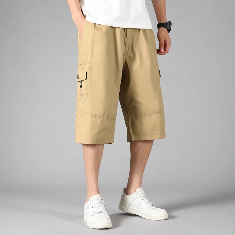 Men Cotton Cargo Shorts