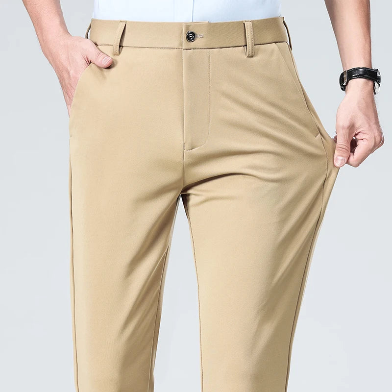 Casual Pants Black Wine
